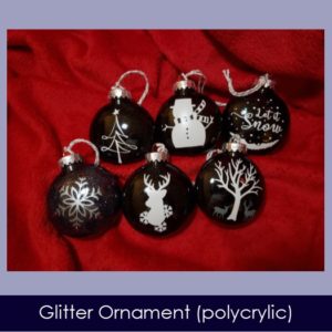Read more about the article Glitter & decorate ornaments